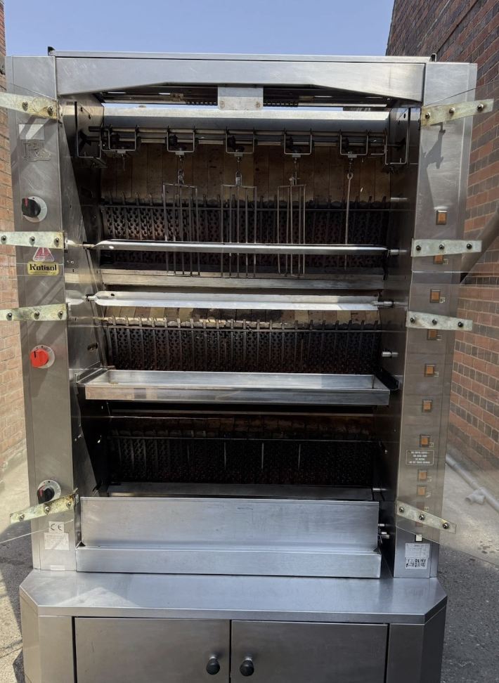 ROTISOL GRAND FLAMME GAS ROTISSERIE – 8 SPIT MODEL