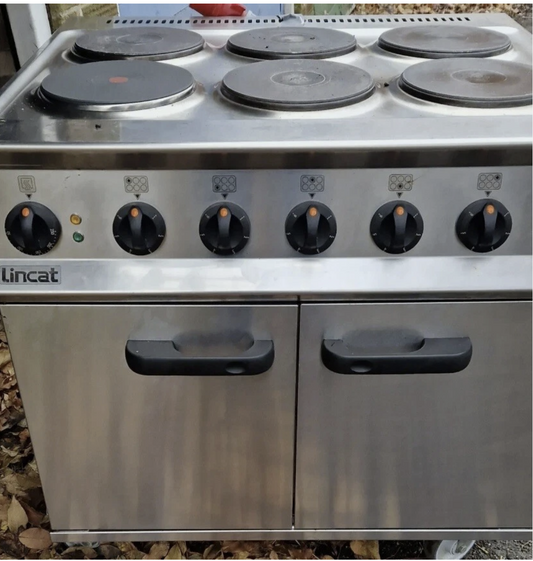 LINCAT OPUS COMMERCIAL ELECTRIC COOKER – 6 BURNER