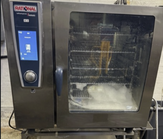 RATIONAL SCCWE 102E ELECTRIC COMBI OVEN – 20 GRID WITH STAND