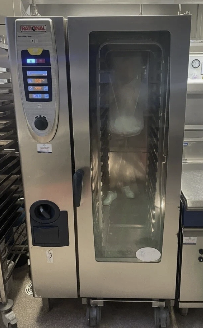 RATIONAL SCC COMBI OVEN 20 GRID WITH TROLLEY