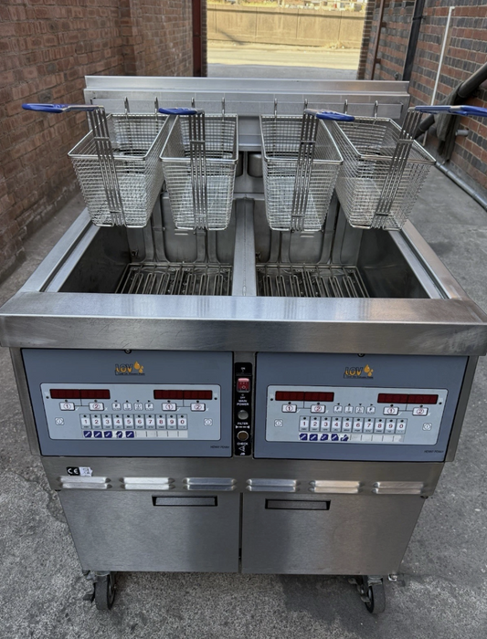 HENNY PENNY LOV TWIN TANK – 4 BASKET ELECTRIC FRYER
