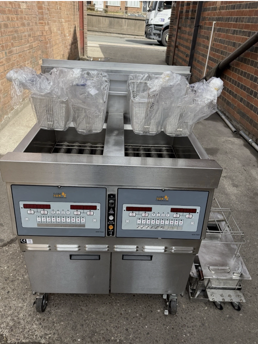 HENNY PENNY LOV TWIN TANK – 4 BASKET ELECTRIC FRYER