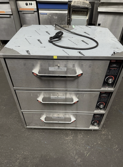 Hatco HDW-3 Heated 3 Drawer Cabinet