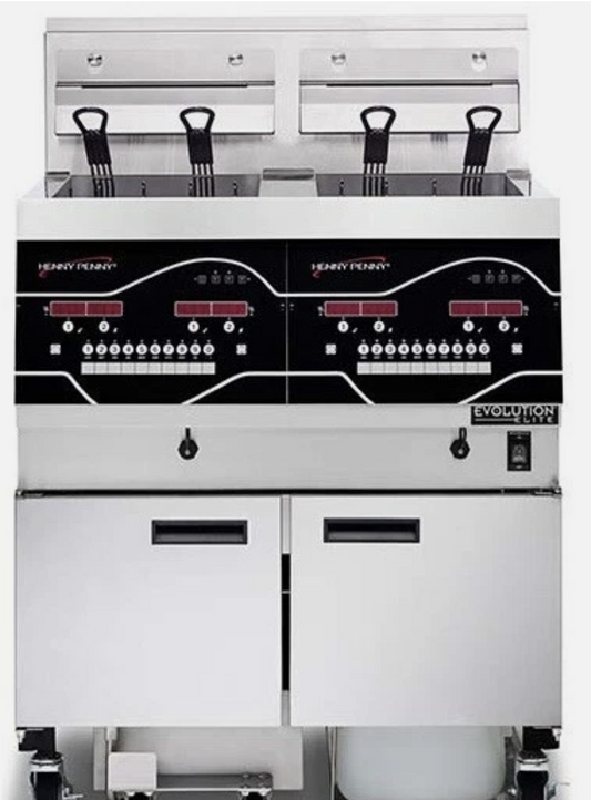 Henny Penny Evolution Elite Twin tank Electric Fryer – 4 Basket