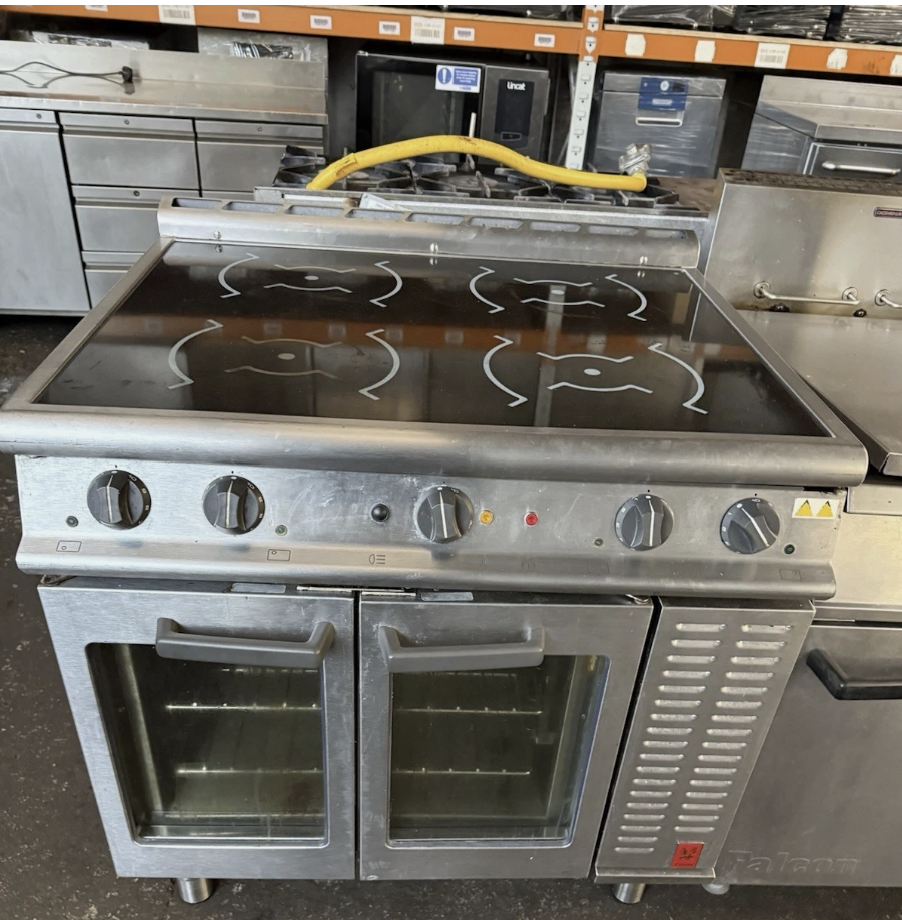 FALCON ELECTRIC INDUCTION HOB COOKER – 4 BURNER WITH OVEN