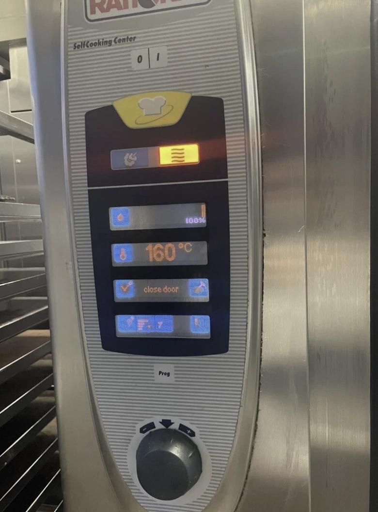 Rational SCC 20 Grid Combi Oven with Trolley