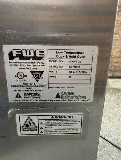 FWE COOK & HOLD CABINET