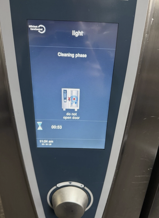RATIONAL SCCWE 102E ELECTRIC COMBI OVEN (20 GRID) WITH STAND