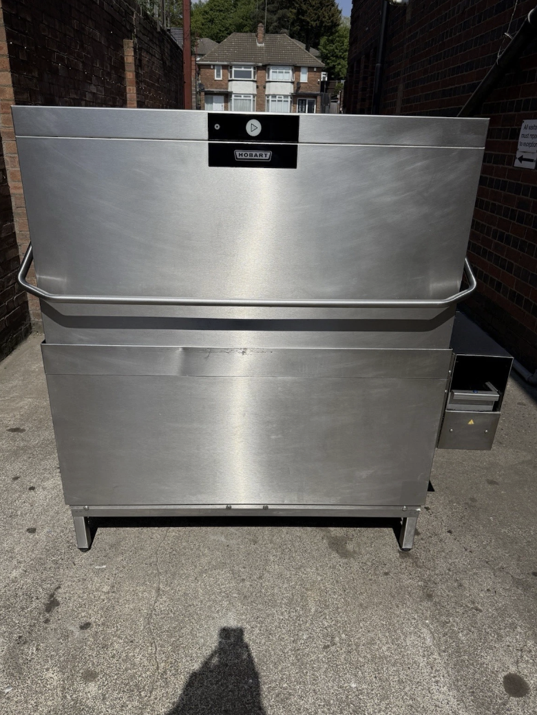 HOBART PREMAX TWIN BASKET PASS-THROUGH DISHWASHER – AUPTW-10B