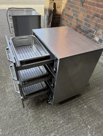 Hatco HDW-3 Heated 3 Drawer Cabinet
