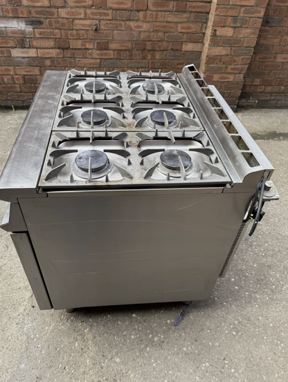 Falcon G3106 Heavy Duty 6 Burner Cooker with Convection Oven