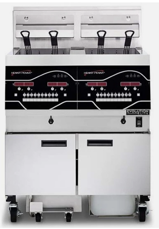 HENNY PENNY EVOLUTION ELITE TWIN tank LPG GAS FRYER