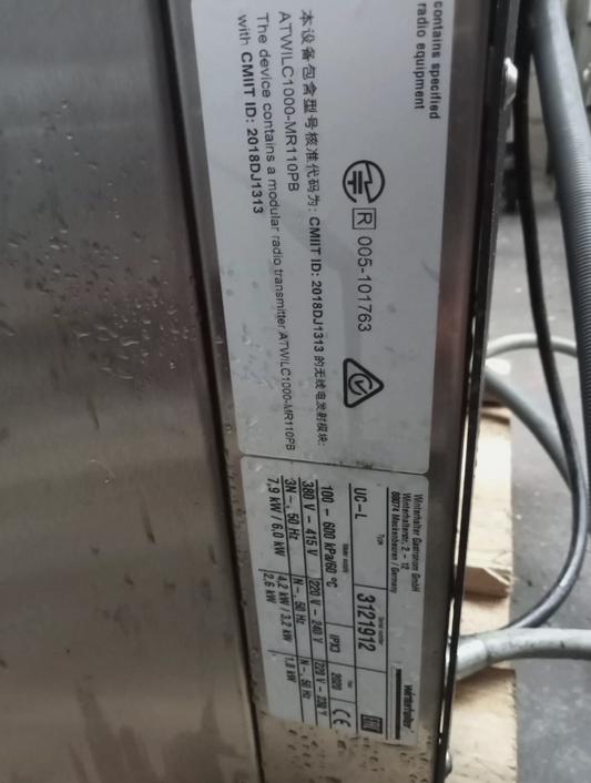 Winterhalter UC-L Under-Counter Dishwasher