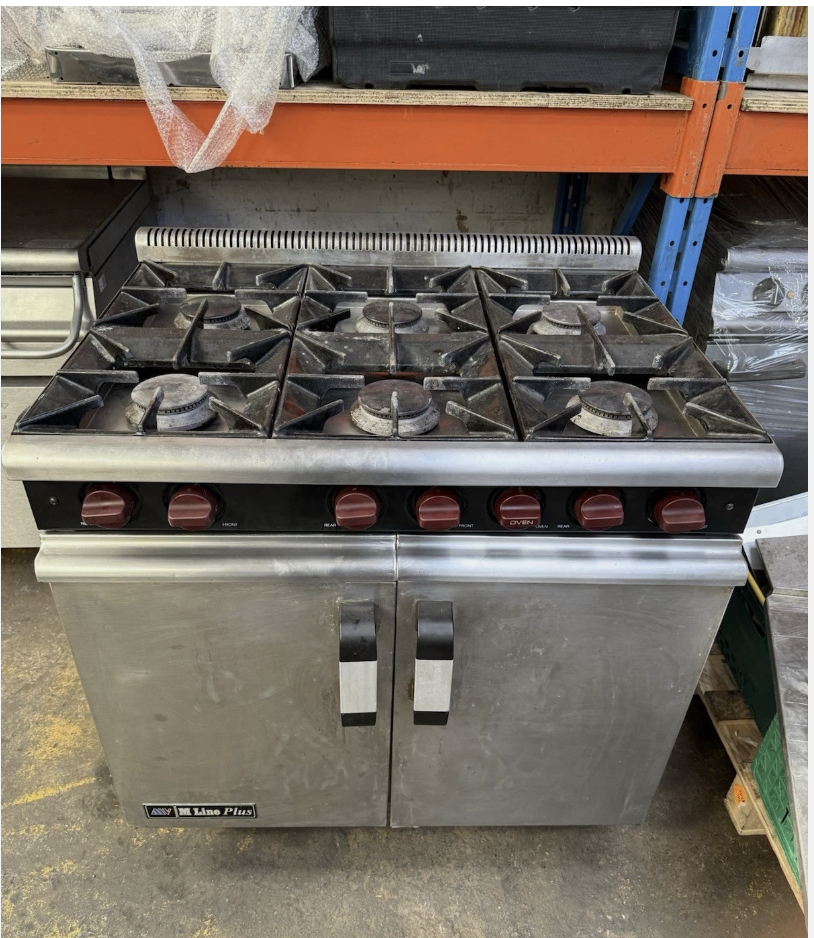 Moorwood Vulcan 6 Burner Gas Cooker With Oven