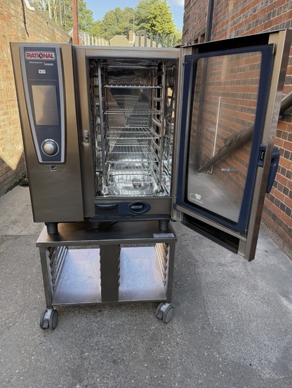 RATIONAL SCCWE 101G GAS COMBI OVEN – 10 GRID