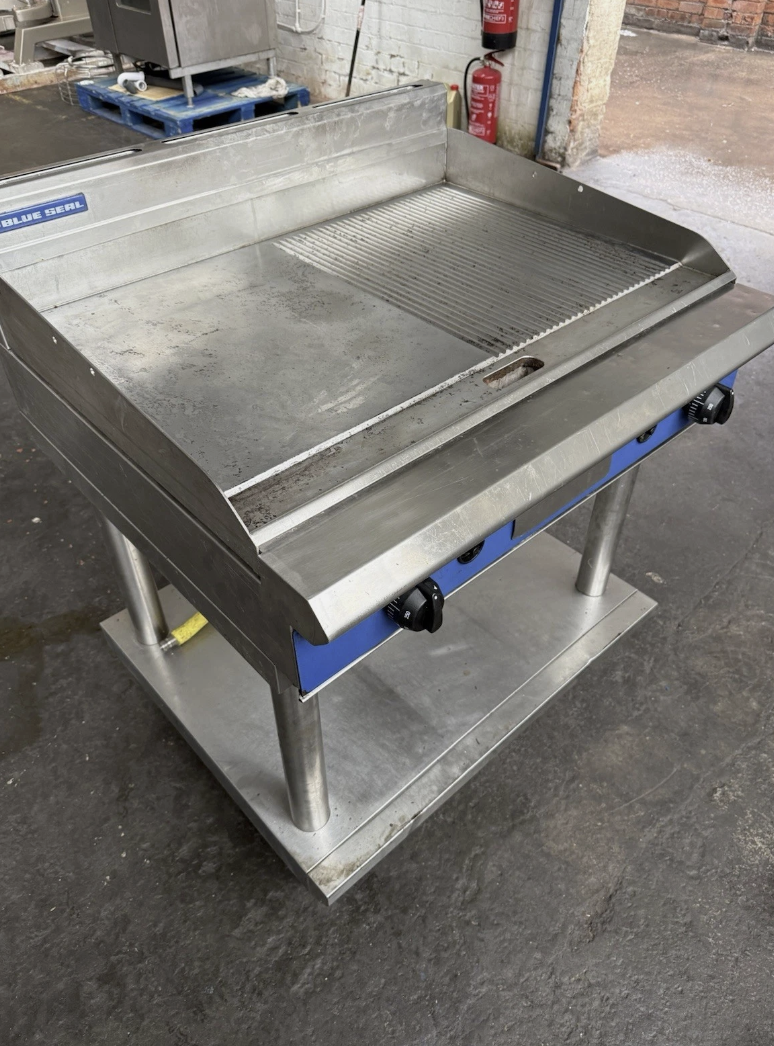 Blue Seal Chrome Gas Griddle