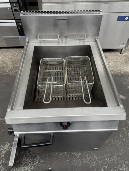 Falcon Dominator Twin Basket Gas Fryer – Single Tank