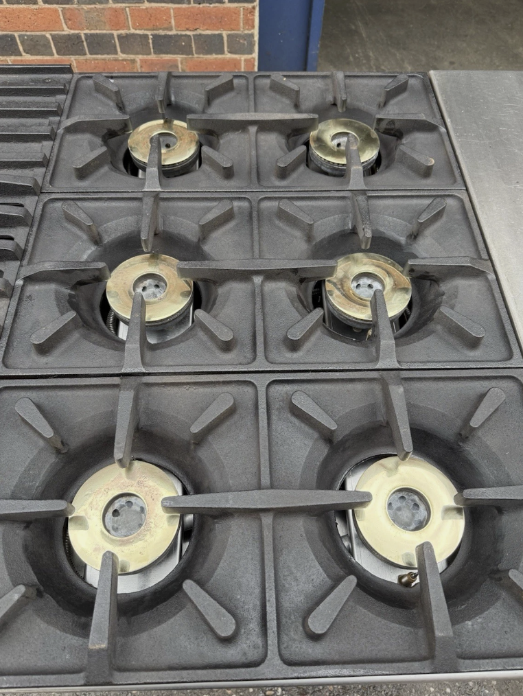 Falcon Chieftain G1066X/N 6 Burner Natural Gas Cooker with Oven