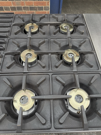 Falcon Chieftain G1066X/N 6 Burner Natural Gas Cooker with Oven
