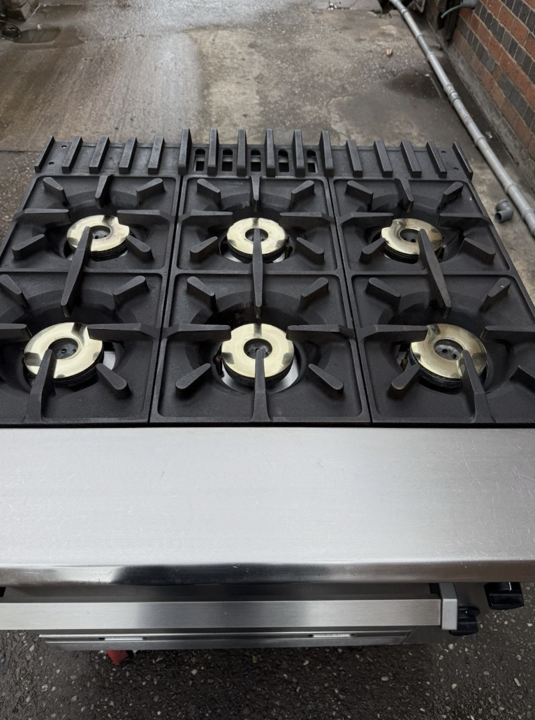 Falcon Chieftain G1066X/N 6 Burner Natural Gas Cooker with Oven