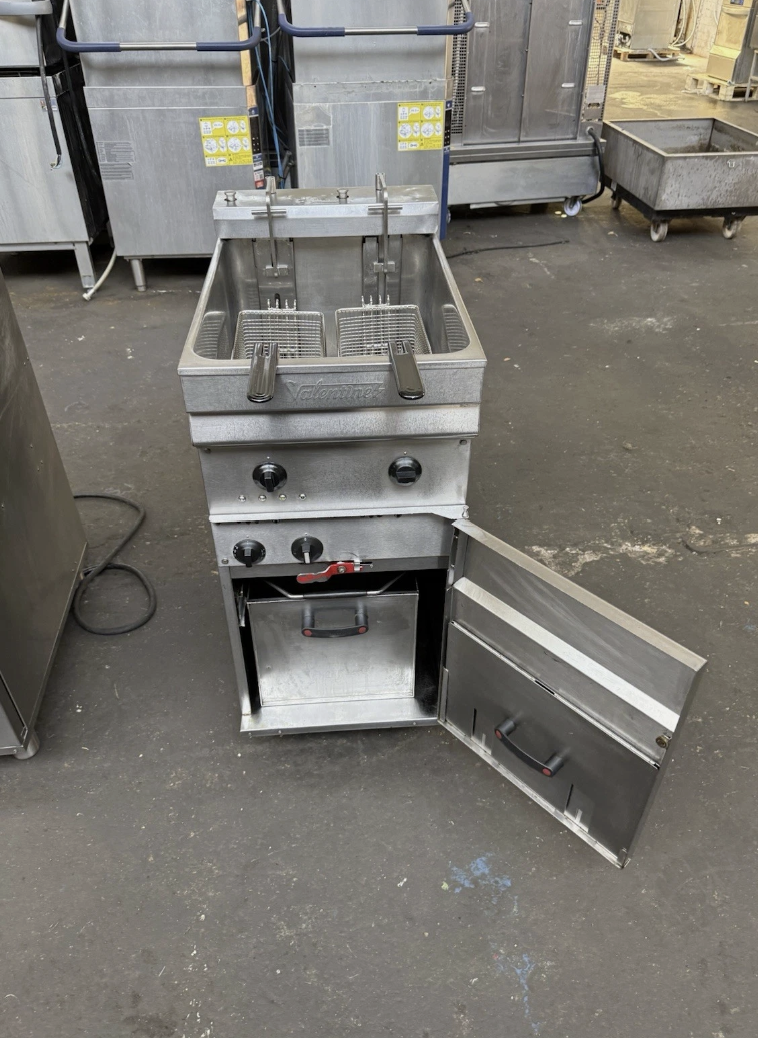 VALENTINE SINGLE TANK – TWIN BASKET ELECTRIC FRYER