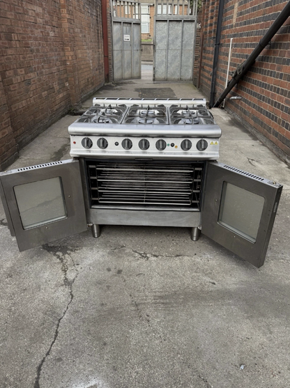 Falcon G3106 Heavy Duty 6 Burner Cooker with Convection Oven