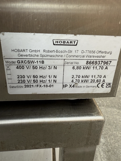 Hobart GXCS-11B Dish-Washer