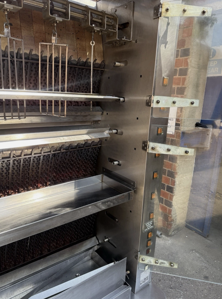 ROTISOL GRAND FLAMME GAS ROTISSERIE – 8 SPIT MODEL