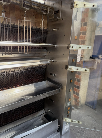 ROTISOL GRAND FLAMME GAS ROTISSERIE – 8 SPIT MODEL