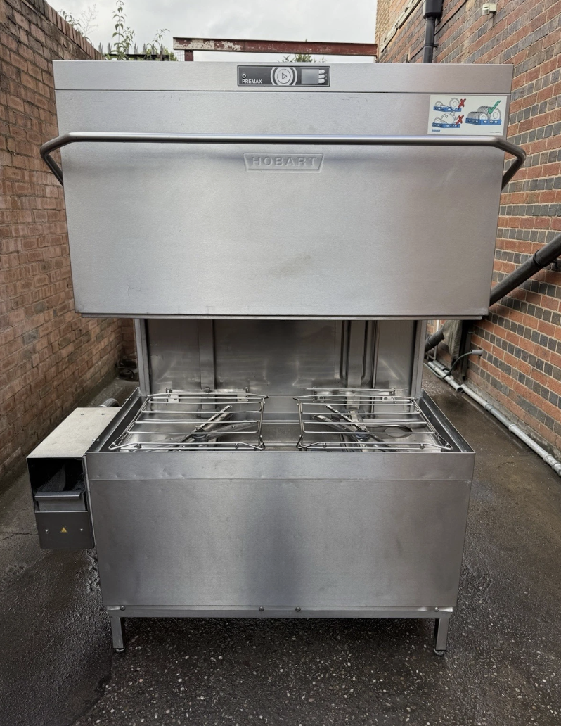Hobart Premax Twin Hood Passthrough Dishwasher