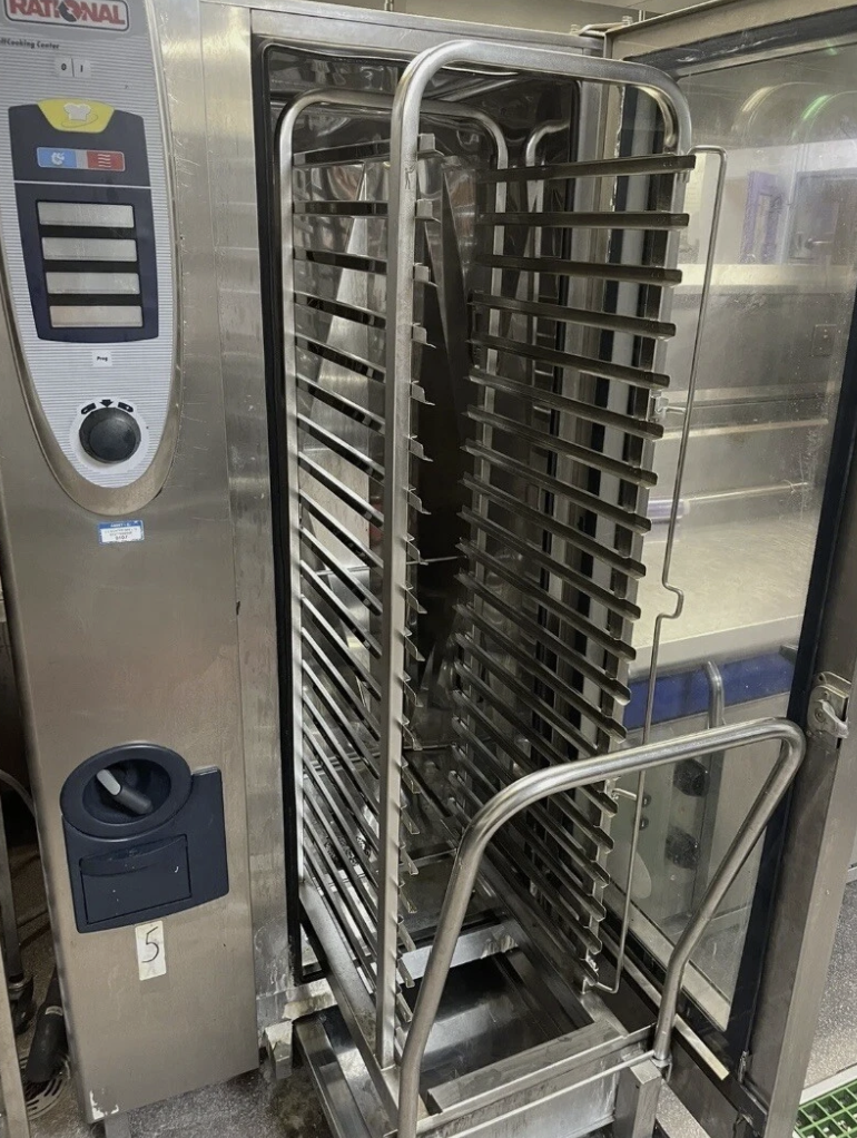 Rational SCC 20 Grid Combi Oven with Trolley