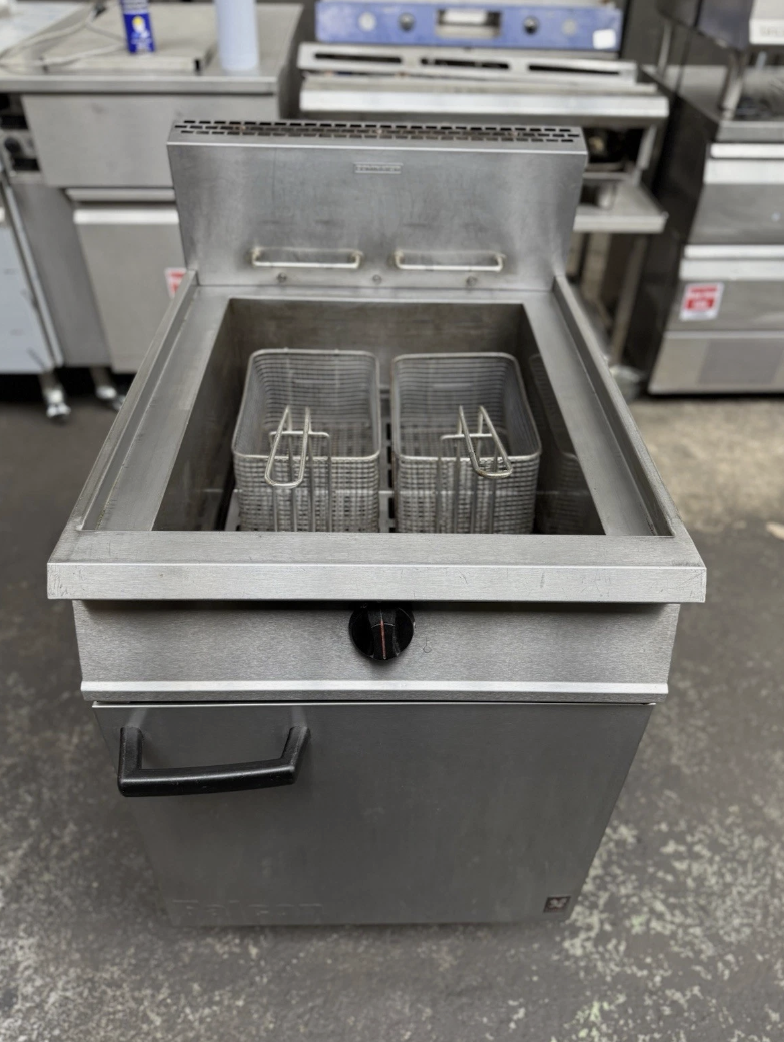 Falcon Dominator Twin Basket Gas Fryer – Single Tank