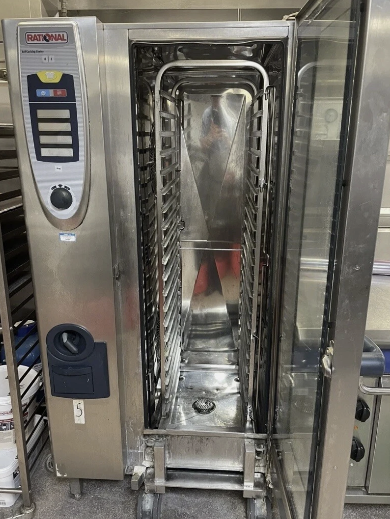 Rational SCC 20 Grid Combi Oven with Trolley