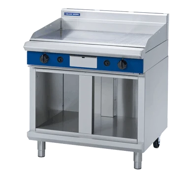 Blue Seal 900mm Gas Dual Griddle & Optional Chrome Plate (GP516-B)